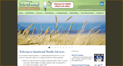 Desktop Screenshot of intentionaladvice.com